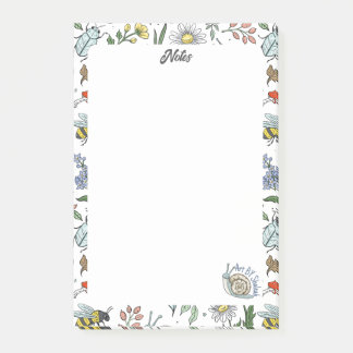 Notas Post-it® In the Garden Notepad