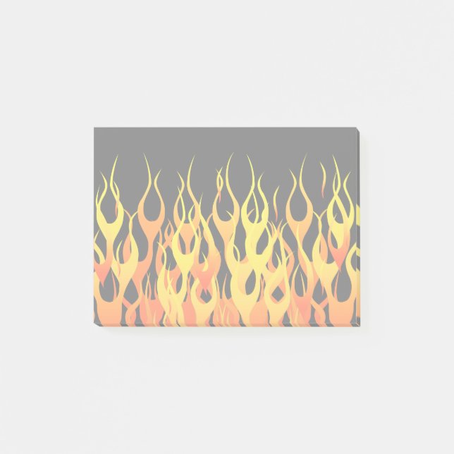 Notas Post-it® Incendio de vibrante Carreras caliente clásica (Anverso)