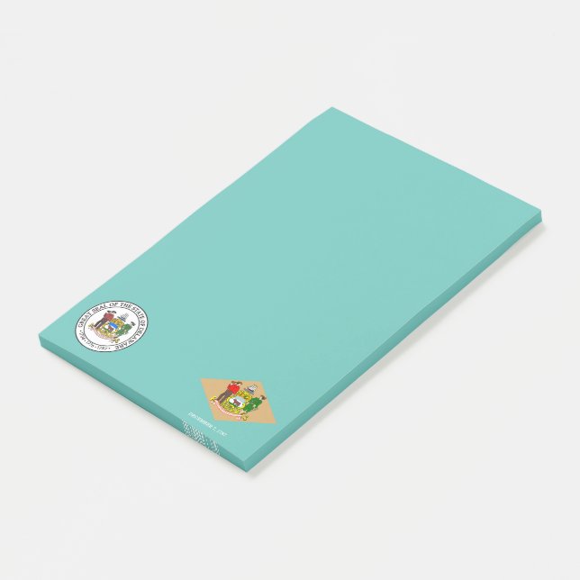 Notas Post-it® Indicador Delaware (En perspectiva)