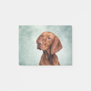Notas Post-it® Indicador divertido de dibujo de Vizsla