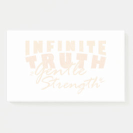 Notas Post-it® Infinite Truth, Gentle Strength Post-it® Notes
