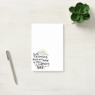 NOTAS POST-IT® INFLEXIBILIDAD DE LA ESPECIE DEL AMOR