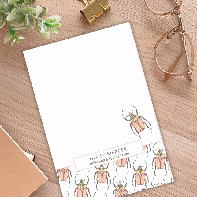 Notas Post-it® Información de contacto de mamá de los escarabajos (Subido por el creador)