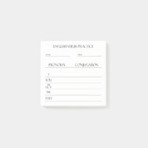 Inglés | Práctica de conjugación de verbos