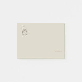 Notas Post-it® Ink Pot-Forgotten Archive- Minimalist Post Notes