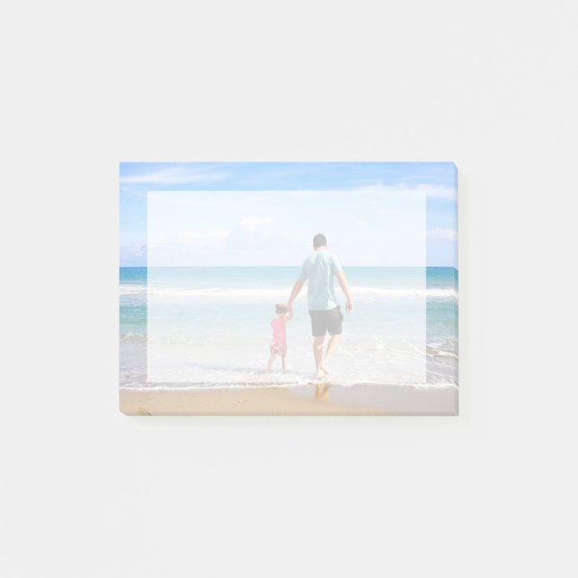 Notas Post-it® Inserte su propia foto (Anverso)