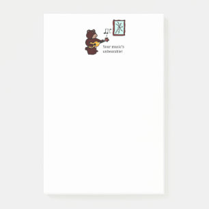 Notas Post-it® Insoportable Personalizado de guitarra musical de 