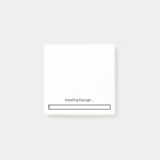 Notas Post-it® Installing Courage Post-It
