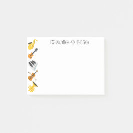 Notas Post-it® Instrumentos musicales