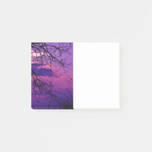 Notas Post-it® Intenso y Viviente - Paisaje Morado del Amanecer