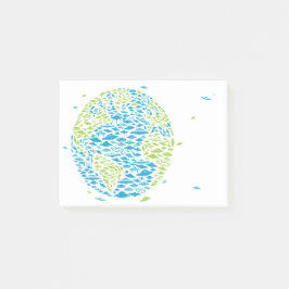 Notas Post-it® Invasión de OVNI en el mundo, Alien, buques espaci