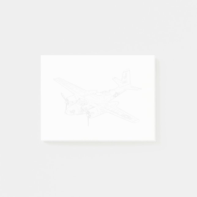 Notas Post-it® Invasor Douglas A-26 (Anverso)