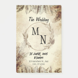 Notas Post-it® Invitación a la boda