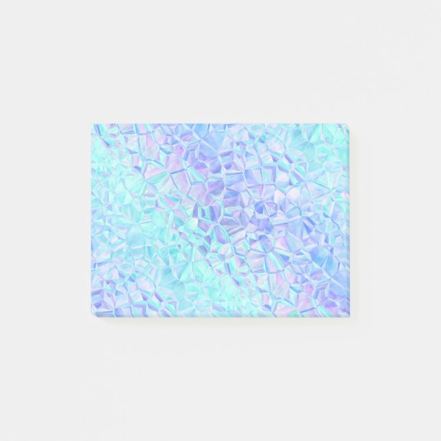 Notas Post-it® iridiscencia helada : (Anverso)