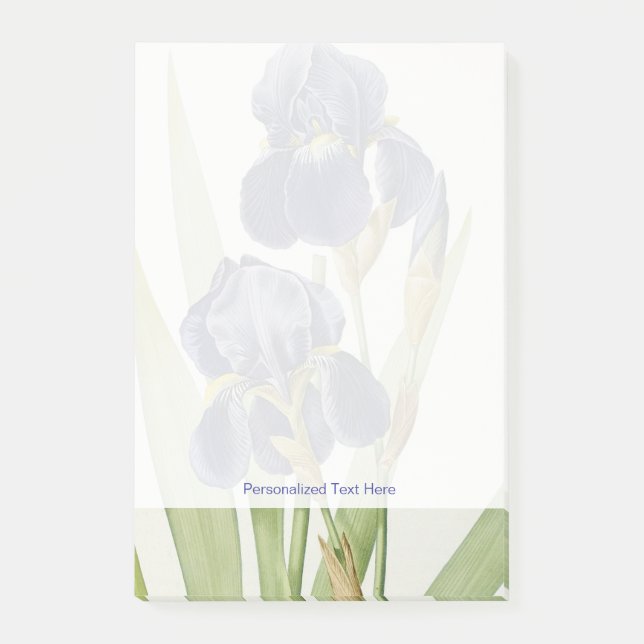 Notas Post-it® Iris Germanica, de "Les Liliacees", 1805 (Anverso)