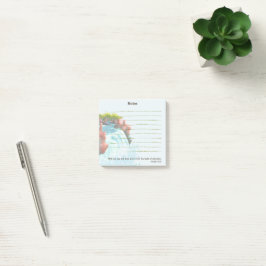 Notas Post-it® Isaiah 12:3 Biblia cristiana Verse Post-It Notes
