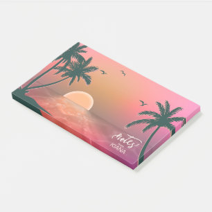 Notas Post-it® Isla Tropical Sunrise Pink ID581
