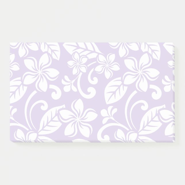 NOTAS POST-IT® ISLANDIA PLUMERIA (PURPLE) (Anverso)