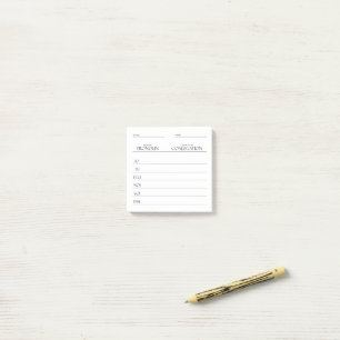 Notas Post-it® Italiano   Práctica de conjugación de verbos