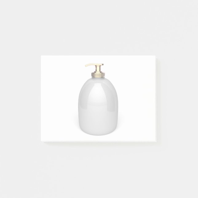 Notas Post-it® Jabón líquido (Anverso)