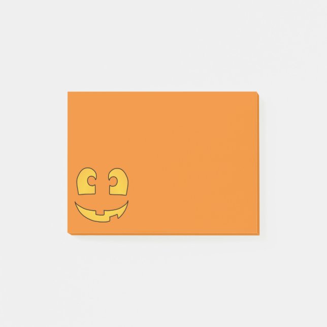 Notas Post-it® Jack 'o Lantern (Anverso)