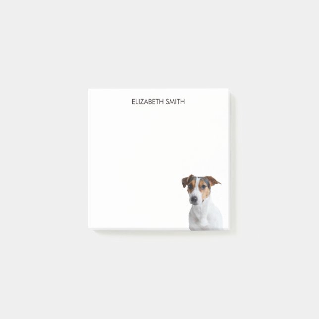 Notas Post-it® Jack Russell Terrier (Anverso)