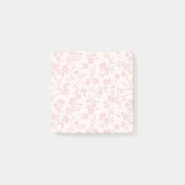 Notas Post-it® Jardín Botánico Rosa Suave - Neutral (Anverso)