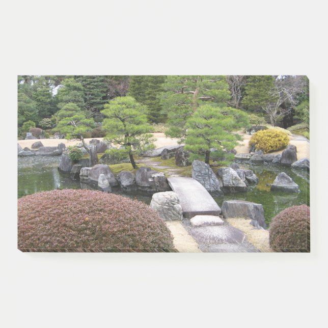 Notas Post-it® Jardín japonés 日 本 庭 園 (Anverso)