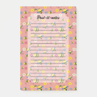 Notas Post-it® Jardín Sweet Bee Blossom