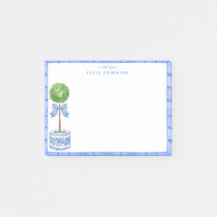 Notas Post-it® Jardín Topiary de Bambú Chinoiserie