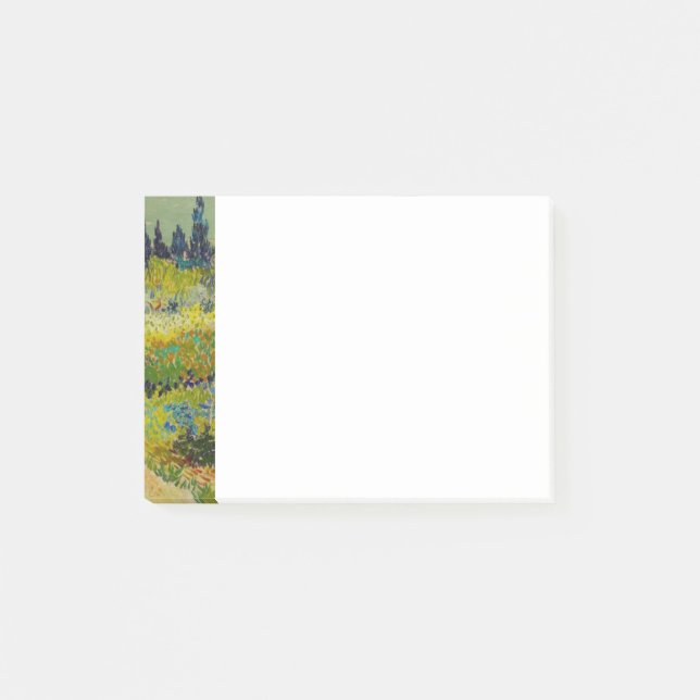 Notas Post-it® Jardín Vincent Van Gogh en Arles (Anverso)