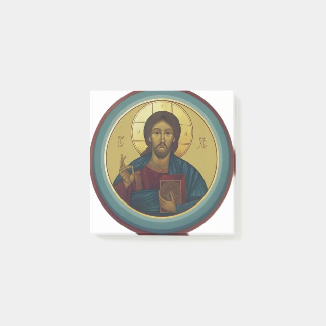 Notas Post-it® Jesucristo Pantocrátor (Anverso)