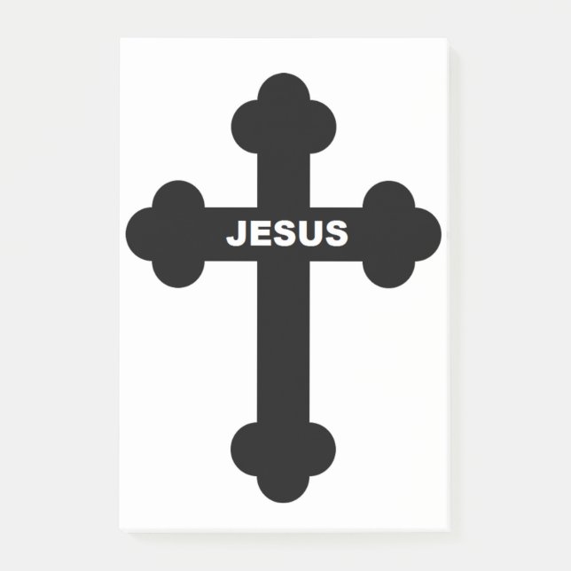 NOTAS POST-IT® JESUS CROSS (Anverso)