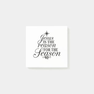 Notas Post-it® Jesús Es La Razón De La Temporada De Navidad 