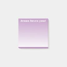 ¡Jesús te ama! | ombre púrpura