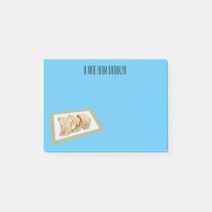 Notas Post-it® Jiaozi / ilustracion personalizado chino de bolas