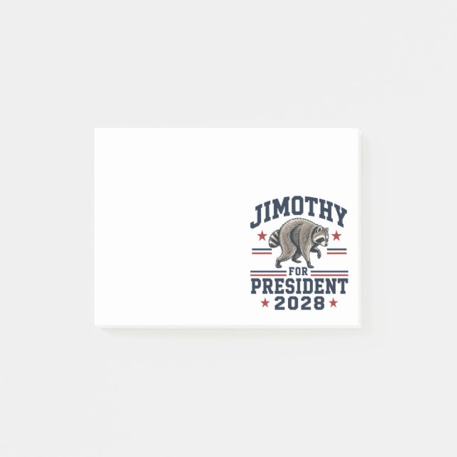 Notas Post-it® Jimothy presidente 2028 (Anverso)