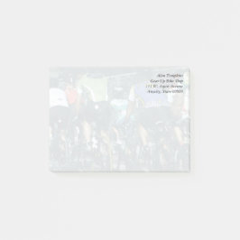 Notas Post-it® Jinetes de la bicicleta