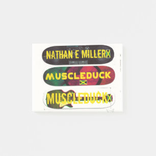 NOTAS POST-IT® JMT SKATEBOARD GROUP MERCH