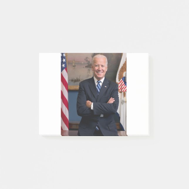 Notas Post-it® Joe Biden (Anverso)