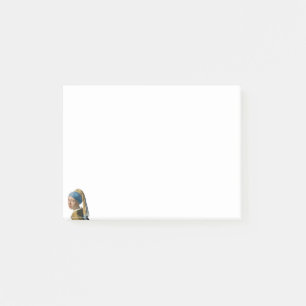 Notas Post-it® Johannes Vermeer, Chica de Pearl Earring