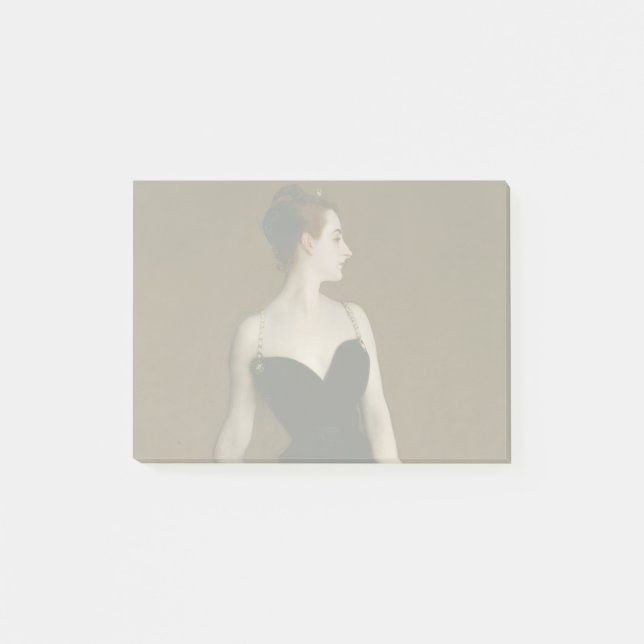 Notas Post-it® John Singer Sargent Madame X Classic Retrato (Anverso)