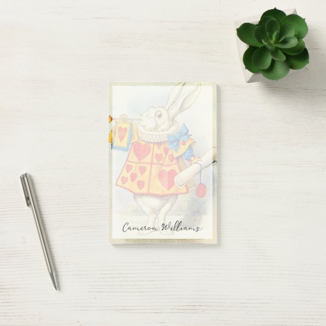 Notas Post-it® John Tenniel | El Conejo Blanco (Oficina)