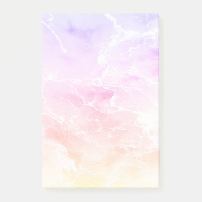 Notas Post-it® jolis tons roses pastels (Anverso)