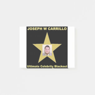 Notas Post-it® José Carrillo - último apagón de la celebridad