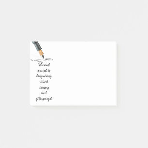 Notas Post-it® Jubilación divertida que no hace nada que no sea a