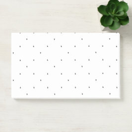 Notas Post-it® Juego de carpetas con patrón de triángulo minimali