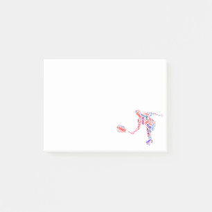 Notas Post-it® jugador de tenis