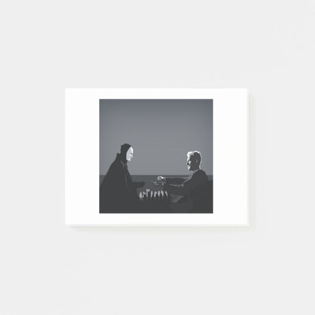 Notas Post-it® Jugar al ajedrez con la muerte (Anverso)