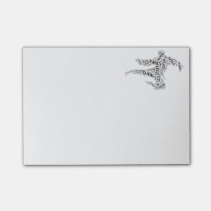 Notas Post-it® Karate